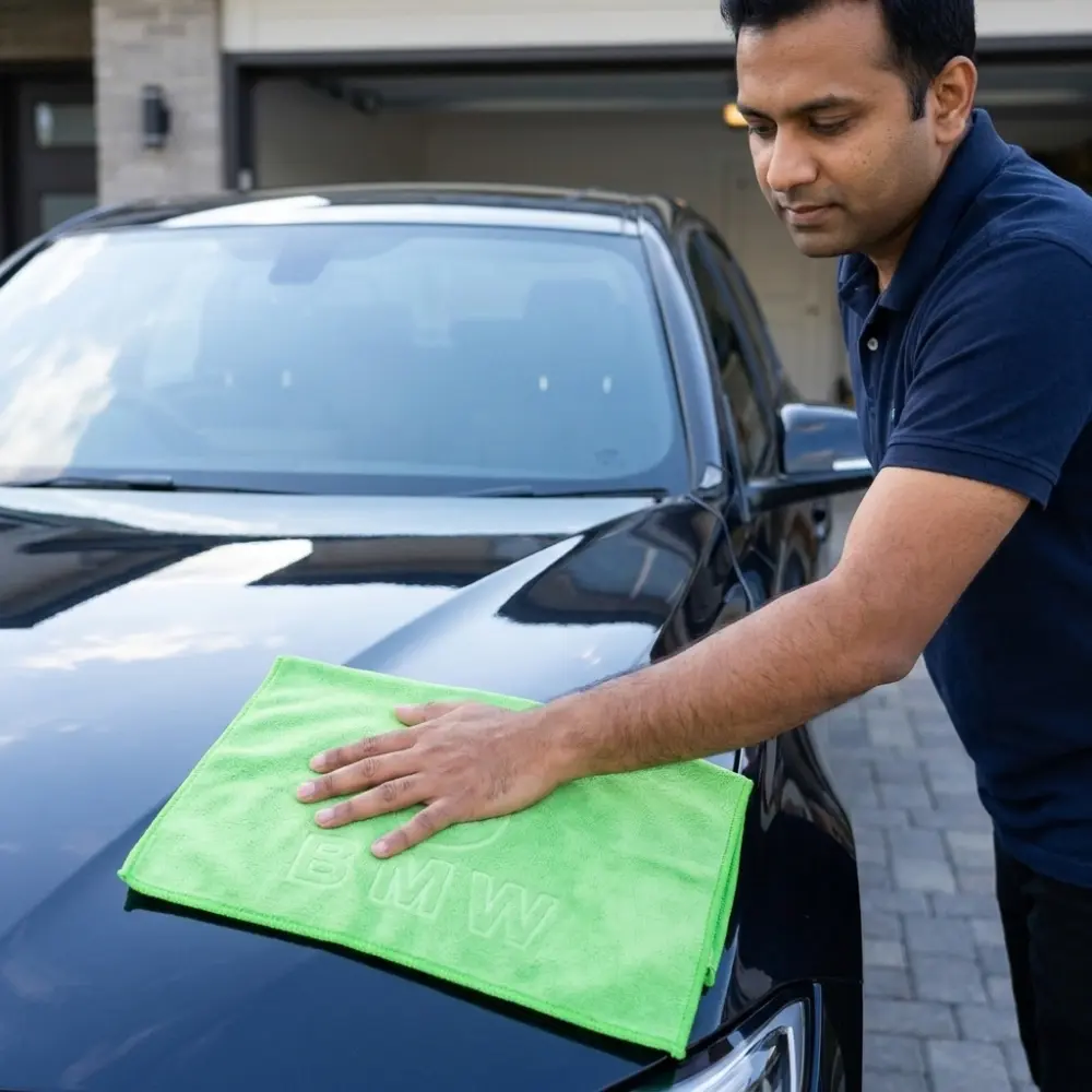 Micro fiber cloth for cars