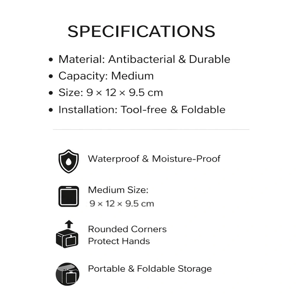 Bear Organizer Hanging Storage Basket - Image 6