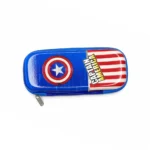 captain america shield hard shell pencil box