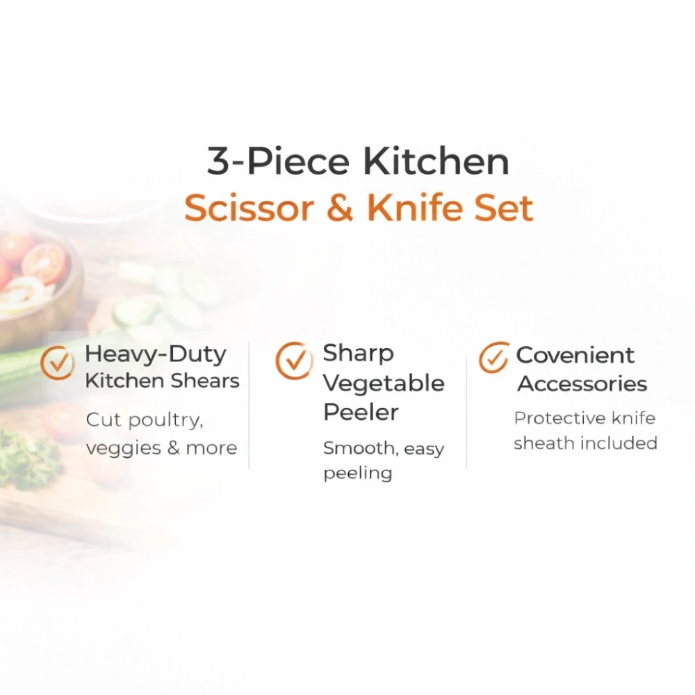 Kitchen Scissor and Peeler Set - Image 6