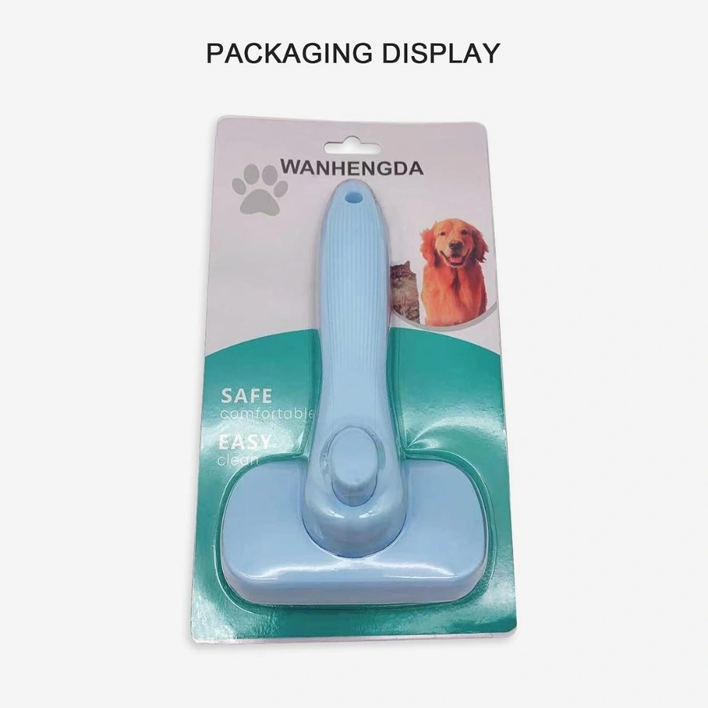 self cleaning slicker brush