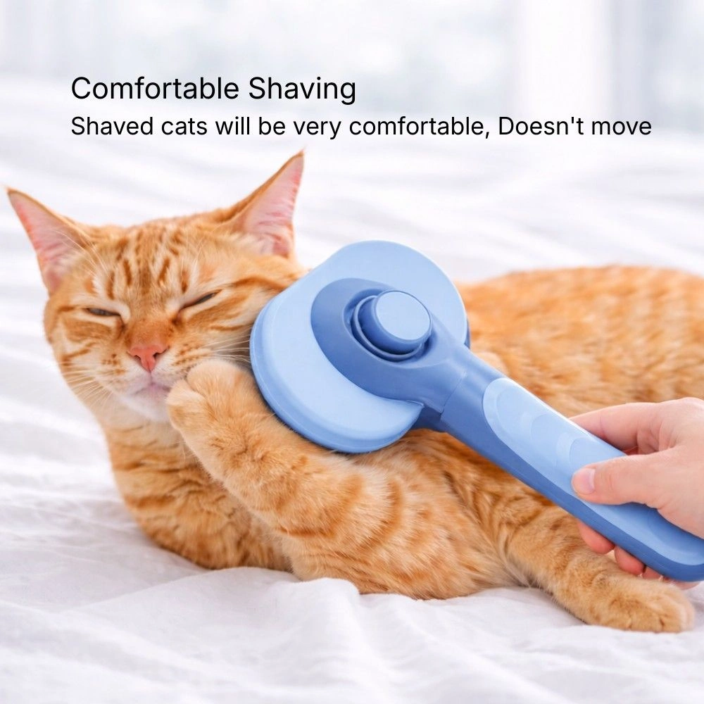 self cleaning cat brush